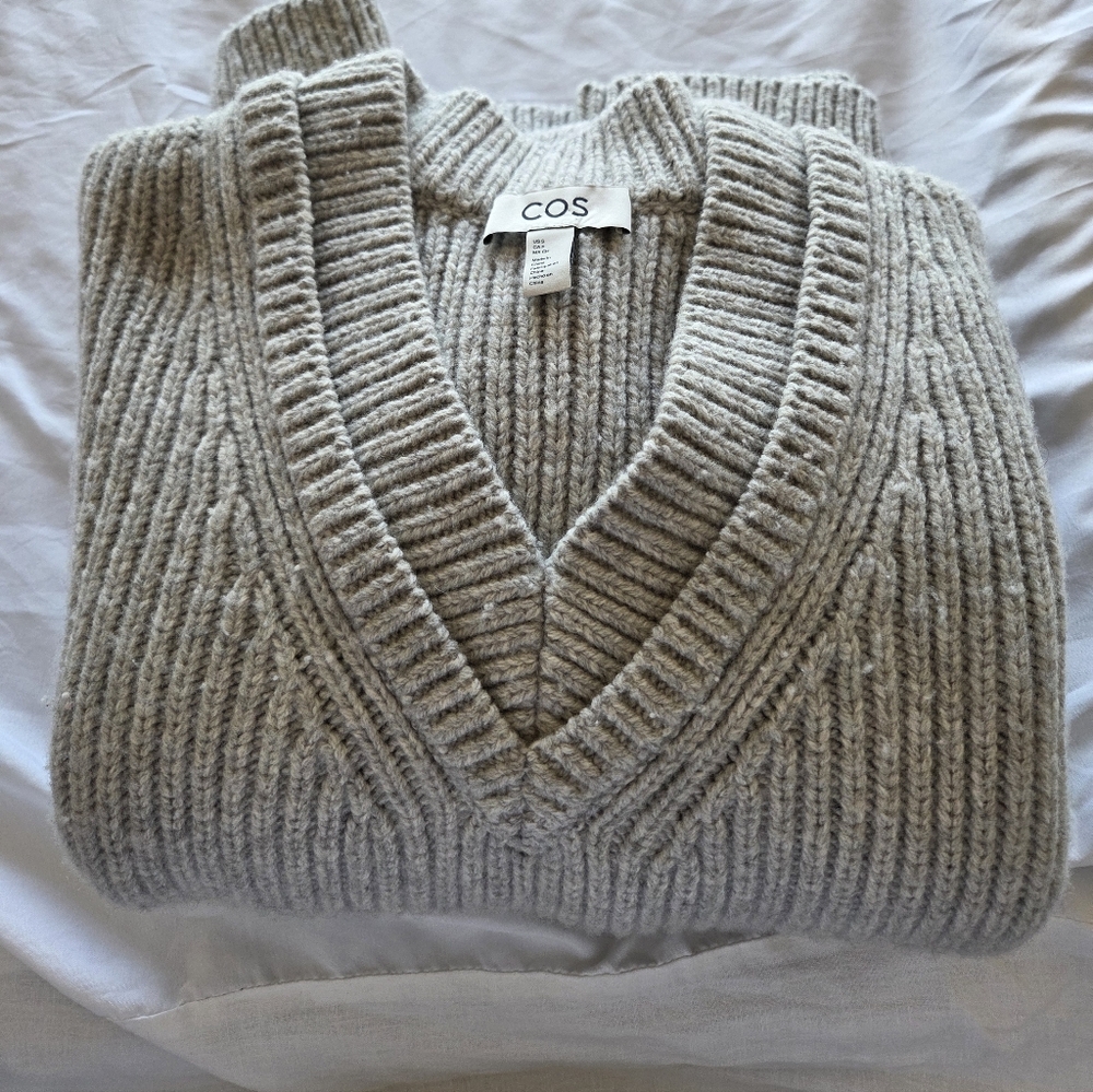 COS | Wool Gray Sweater - Picture 11 of 11